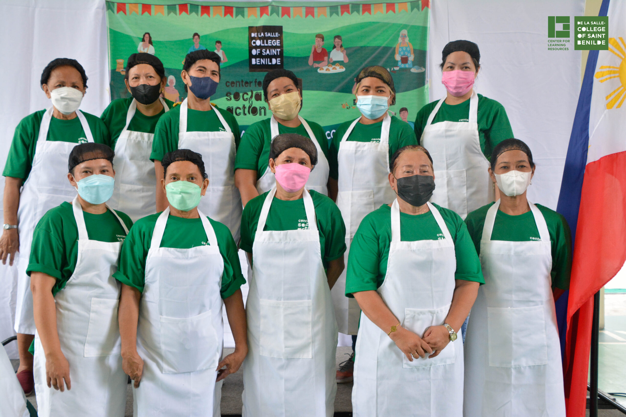 Paghilom sa Pagkain Cook-off with Kapitbahayan Partners of Benilde Center for Social Action