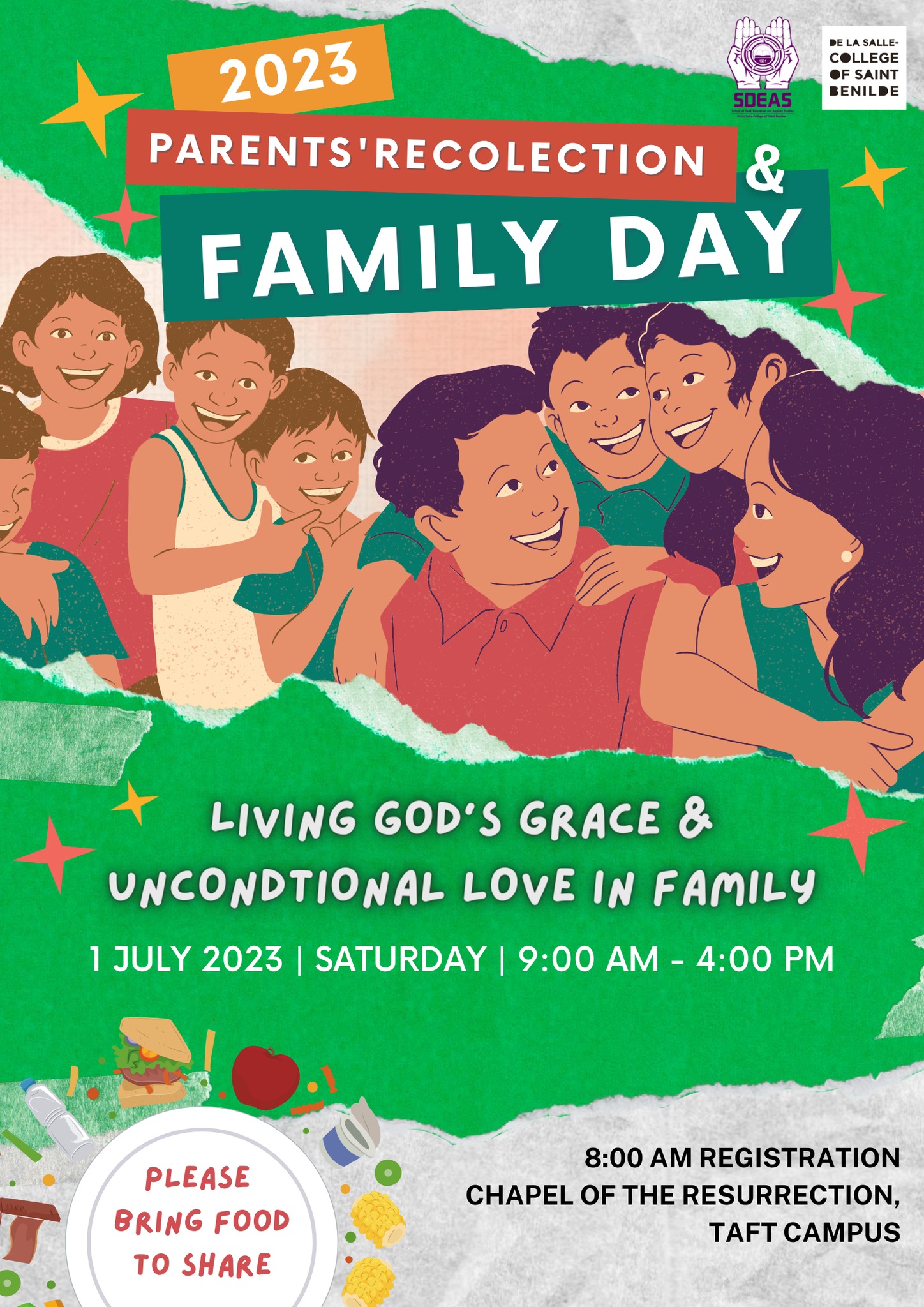 SDEAS Family Day and Parents’ Recollection