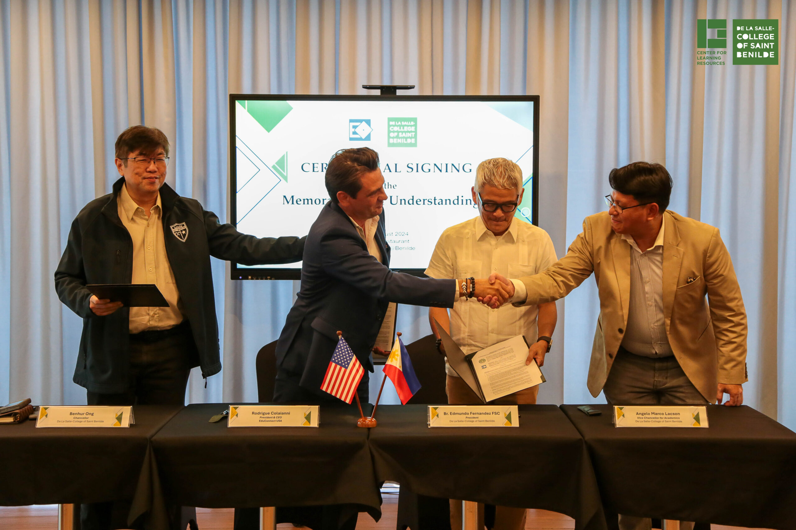 [2023-2024] Benilde and EduConnect USA Forge Partnership to Expand Global Academic Opportunities