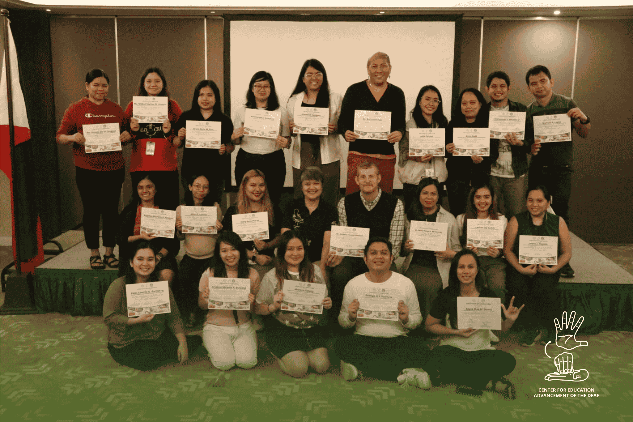 CEAD Holds Workshop on the Principles and Practices of Deaf-Centered Bilingual Education