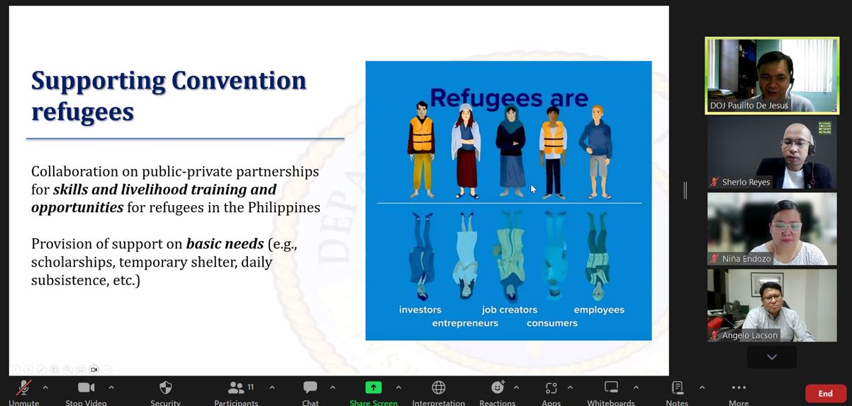 [2023-2024] Benilde Strengthens Collaboration with UNHCR and DOJ to Support Refugee Students
