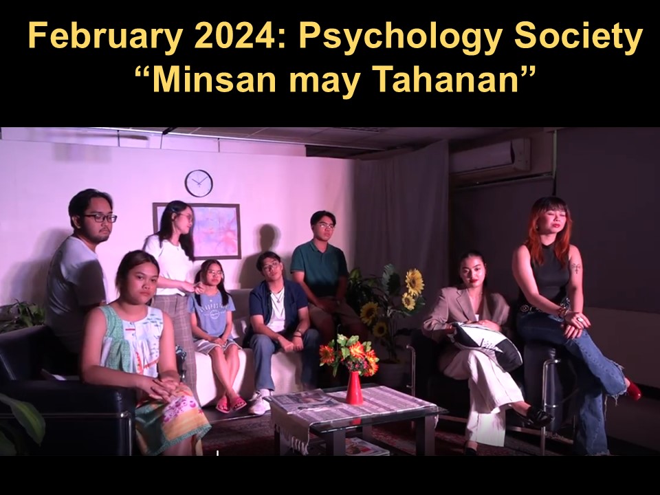 Benilde Antipolo’s Psychology Society Delivers Powerful Message in “Minsan May Tahanan”