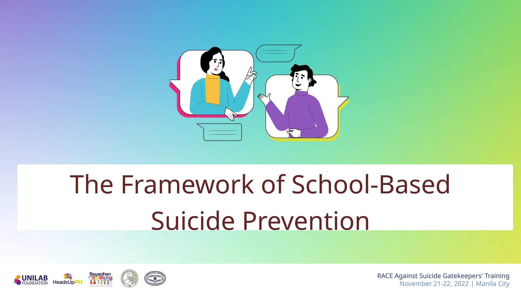 RACE Against Suicide: The Role of Teachers as Gatekeepers