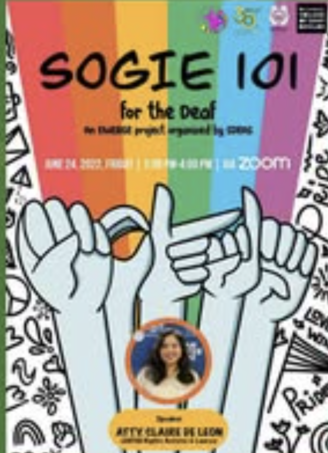 Deaf Participants in SOGIE 101 Workshop