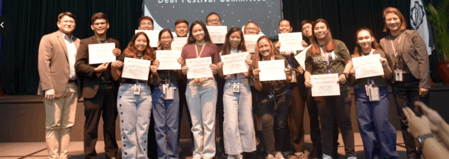 29th Deaf Festival Kicked Off with Mass and Opening Program at Benilde